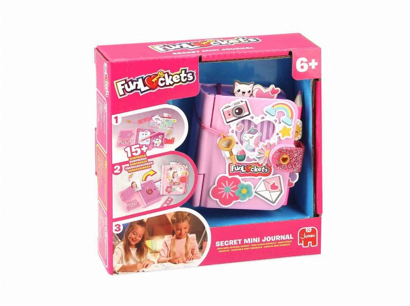 Mini Diário Secreto Funlockets