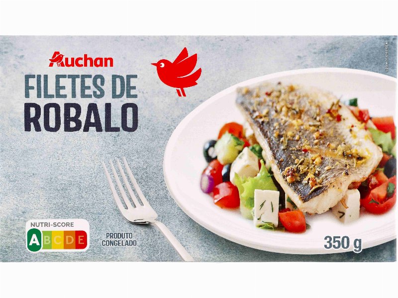 Filetes De Robalo Auchan Com Pele 350 g