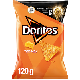 Snacks Milho Tex-Mex Queijo Doritos 120 gr