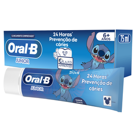 Pasta De Dentes Júnior 6 A 12 Anos Oral-B 75 ml