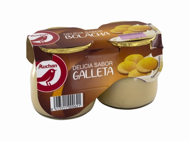 Delícia Auchan Bolacha 2X135 g