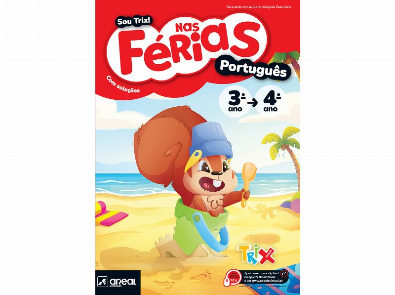 Livro Sou Trix! Nas Férias - Português - 3º Ano