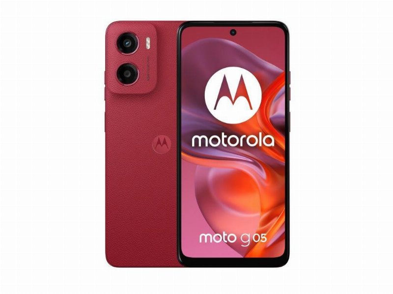 Smartphone Motorola Moto G05 (6.6'' 4/128Gb Plum Red)