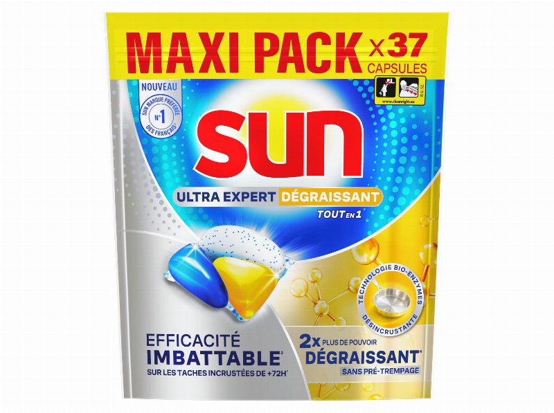 Detergente Loiça Máquina Sun Ultra Desengordurante 37D