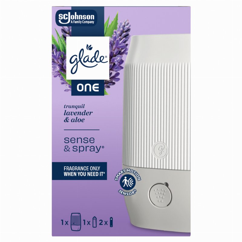 Ambientador One Sense & Spray Com Recarga Glade 1Un