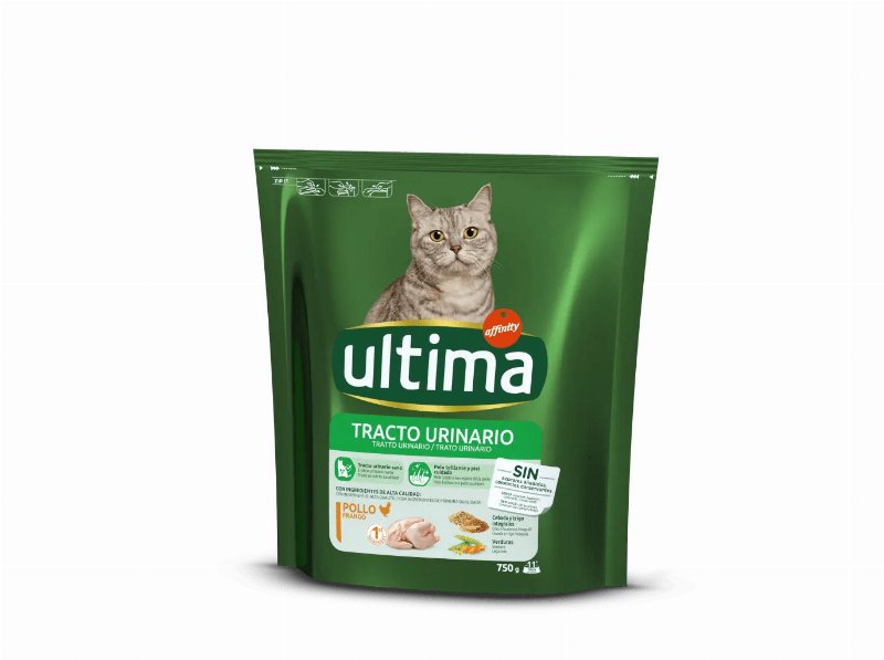 Ração Para Gato Ultima Trato Urinário Com Frango 750 g