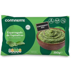 Esparregado De Espinafres Continente 350 gr