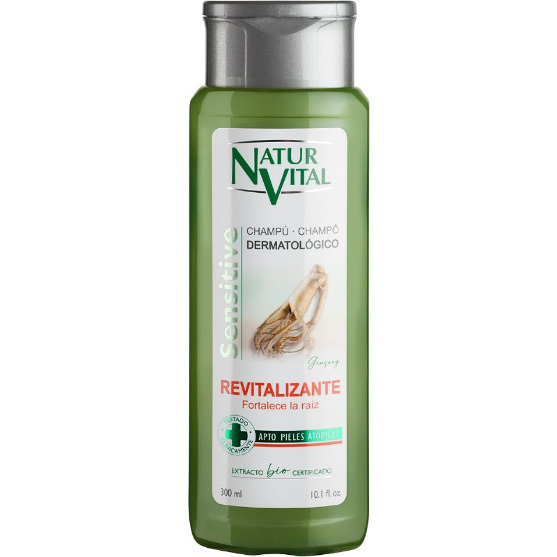 Champô Revitalizante Fortalecedor Da Raiz De Ginseng Hipoalergénico 300 ml