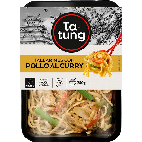 Tallarine De Frango Com Caril 250 g