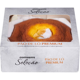 Pão De Ló Em Forma De Barro Continente Seleção 500 gr