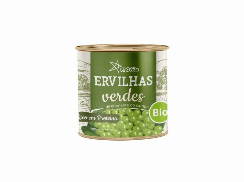 Ervilhas Cozidas Próvida Bio 340 g