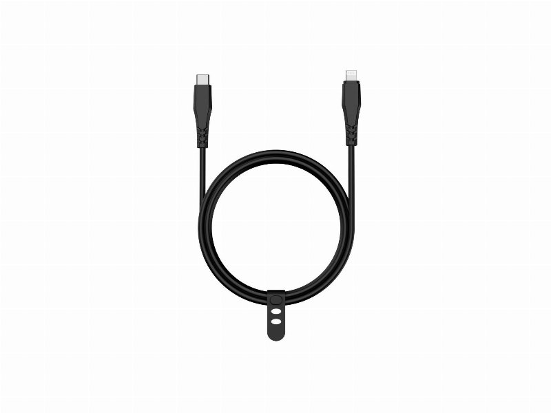 Cabo Usbc To 8Pin Qilive 600183171 Preto 1.2M 3A Mfi
