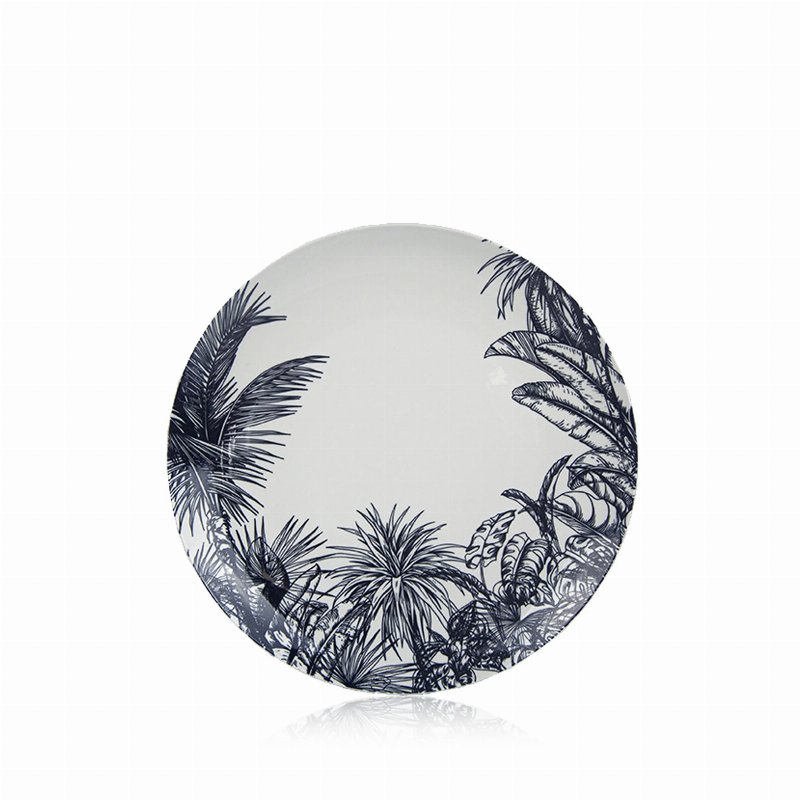 Hkh Prato Raso Porcelana Jungle 26 Cm