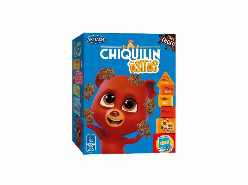 Bolacha Artiach Chiquilin Ositos Chocolate Multipack 160 g