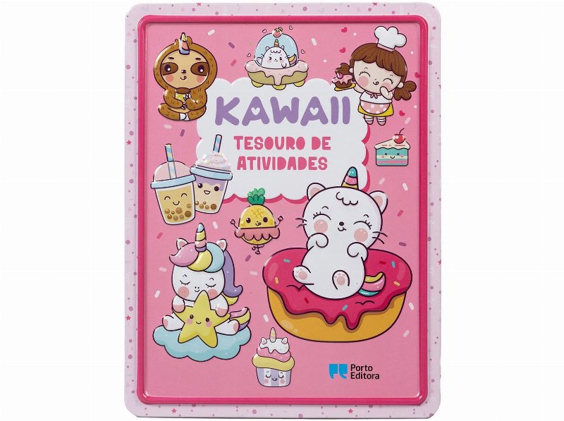 Livro Tesouro De Atividades - Kawaii