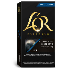 Cápsulas De Café Descafeinado Ristretto Int 9 l'or 10 Un