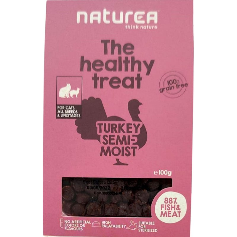 Snack Para Gato Semi-Húmido De Peru 100 g