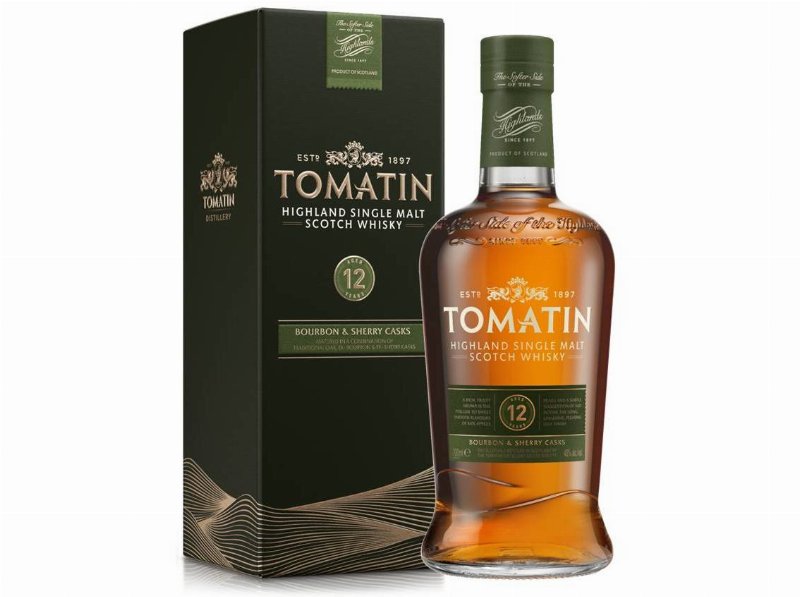 Whisky Malt Tomatin 12 Anos 0.70 l
