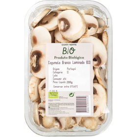 Cogumelo Branco Laminado Continente Bio 200 gr