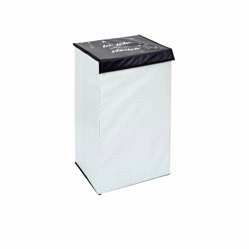Cesto Para Roupa Infantil Cinza