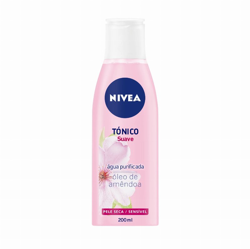 Tónico De Limpeza De Rosto Suave Nivea 200 ml