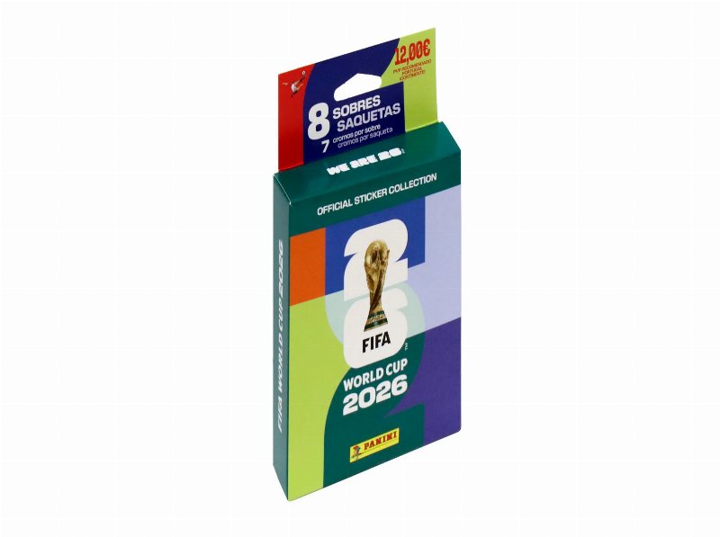 Ecoblister 8 Saquetas World Cup 2026