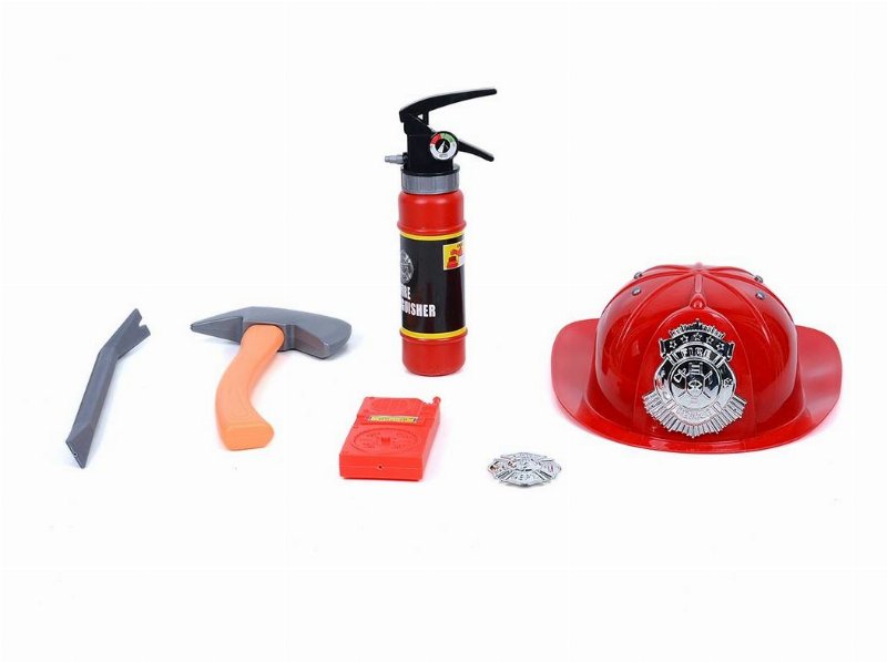 Conjunto De Bombeiro One Two Fun 6 Peças