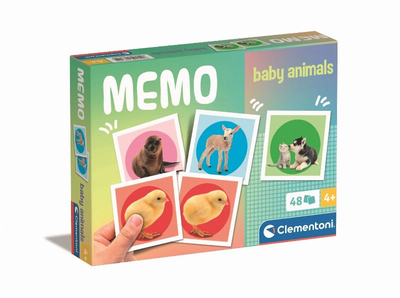 Memo Clementoni Animais Bebés