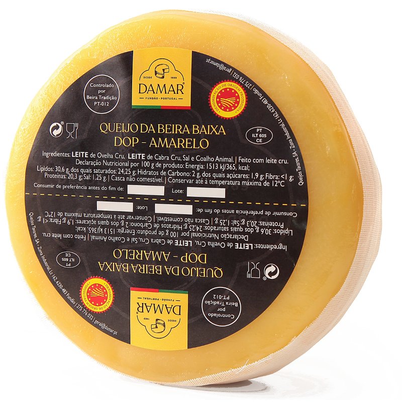 Queijo Curado Amarelo Da Beira Baixa Dop