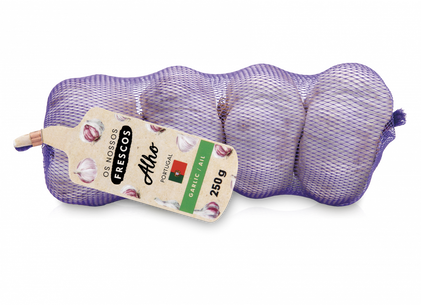 Alho Seco Embalado Os Nossos Frescos 0.25Kg