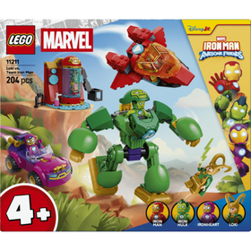 Lego Marvel - Loki Contra Equipa Iron Man - 11211