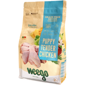 Ração Para Cão Júnior Frango Grain Free Weego 2 kg