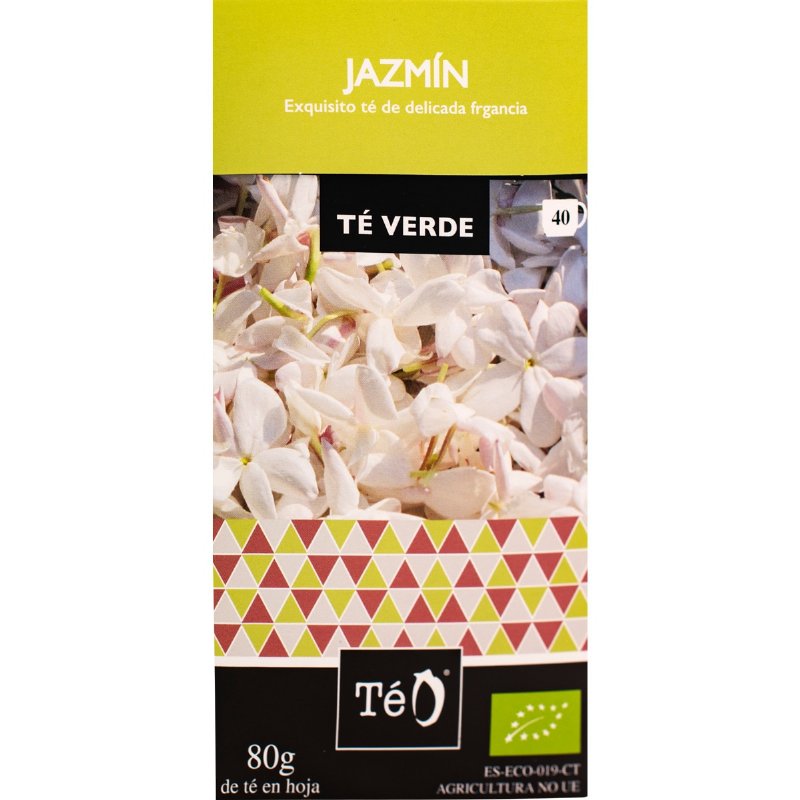 Chá Verde Jazmín Biológico 80 g
