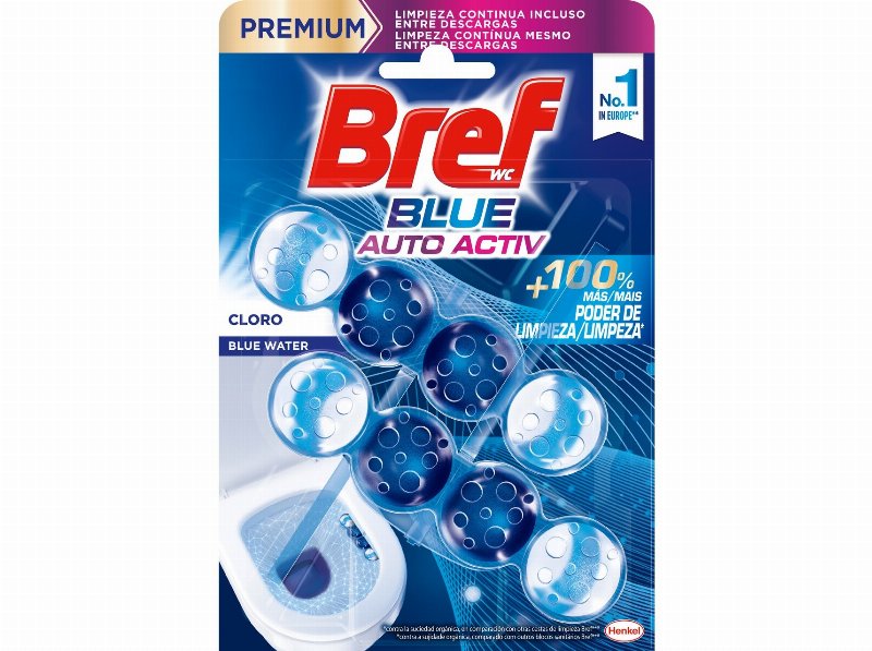 Bloco Sanitário Bref Sonasol Blue Active Higiene 2X50 g