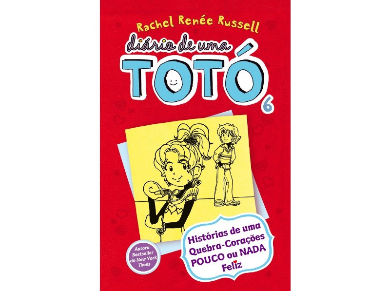 Livro Diario De Uma Totó N06 Rachel Renee Russell