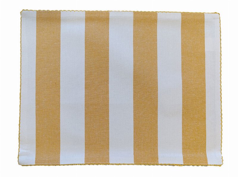 Individual Ananda Amarelo 35X45 Cm