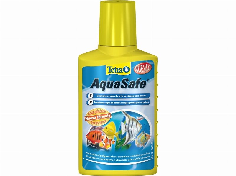 Tratamento Água Aquário Tetra Aquasafe 100 ml
