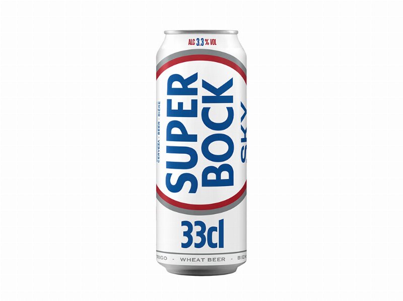 Cerveja Branca Super Bock Sky Lata 0.33 l (Sdr)