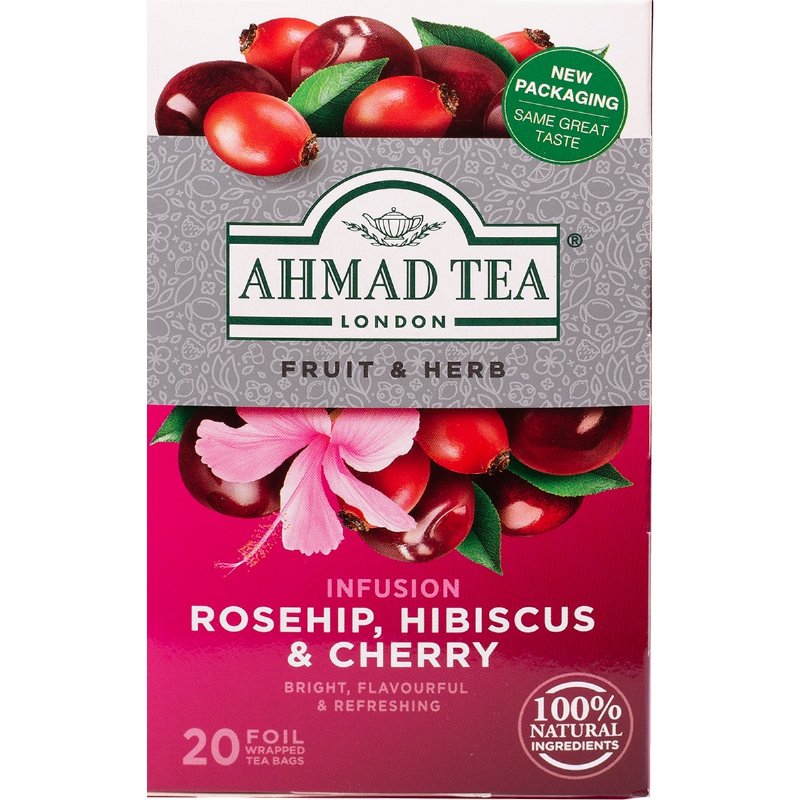 Tisana De Rosa Mosqueta E Cereja 20 unidades