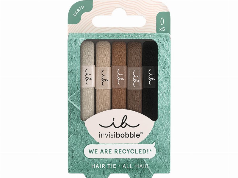 Elásticos Invisibobble Ecotie Mocha X5