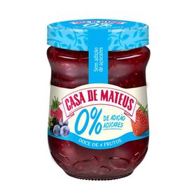Doce 4 Frutos Casa De Mateus 280 gr