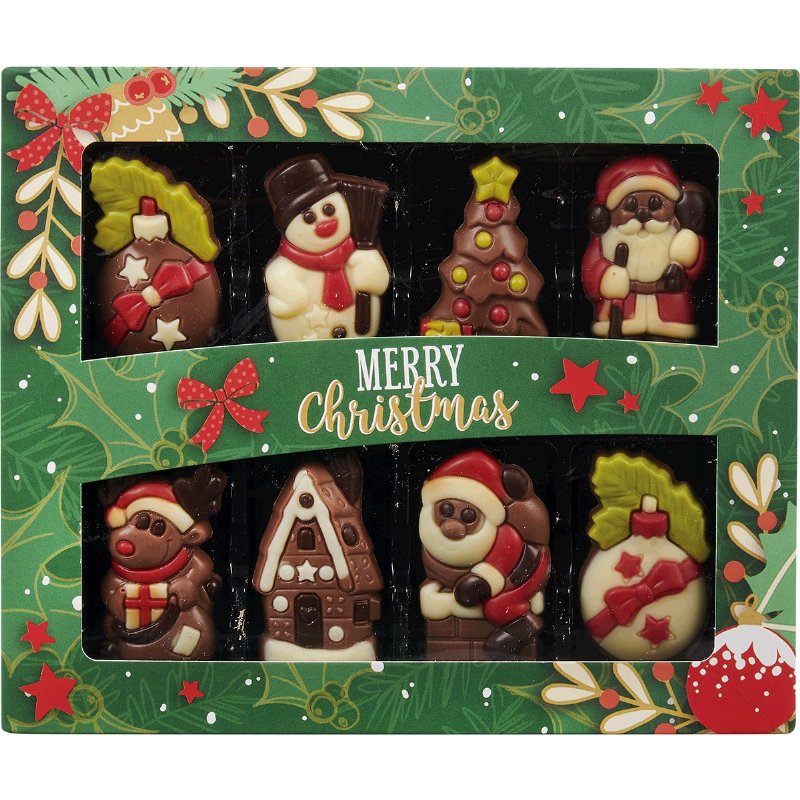 Figuras De Natal De Chocolate 80 g