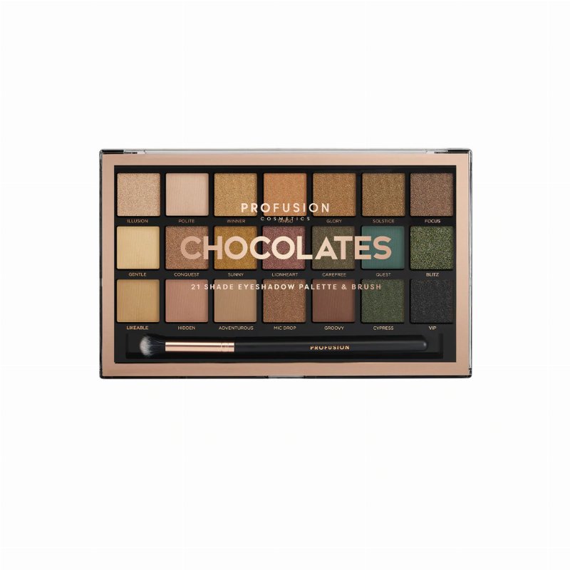 Sombras Profusion Chocolates 21 Cores