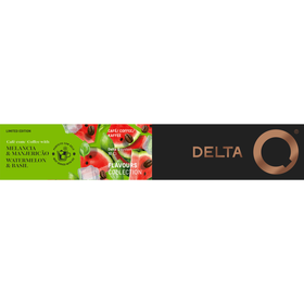 Cápsulas De Café Com Melancia E Manjericão Delta Q 10 Un