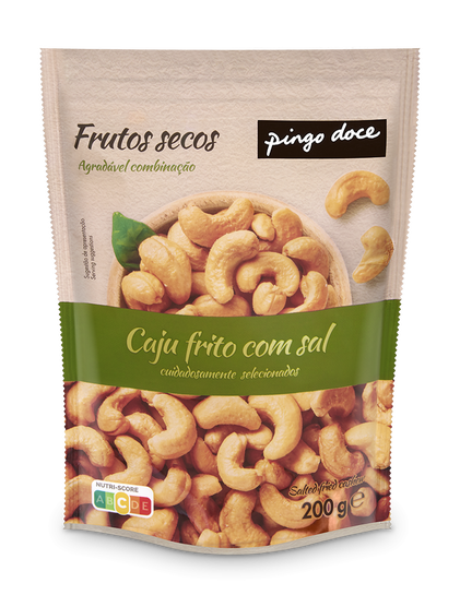 Caju Frito Com Sal Pingo Doce 0.2Kg