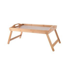 Tabuleiro Com Apoio Bambu 50X30Cm Kasa