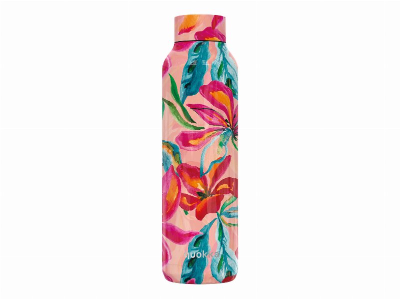 Garrafa Térmica Quokka Inox Tropical 630 ml