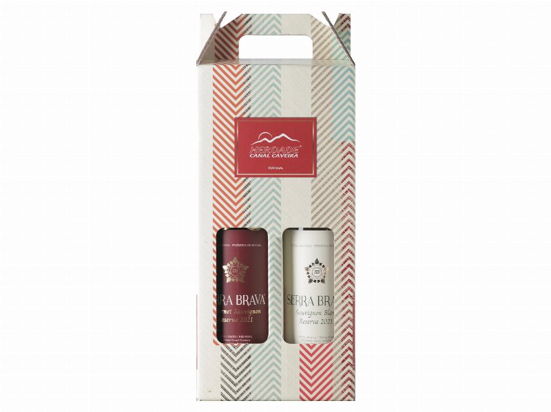 Conjunto Vinho Serra Brava Reserva 2X0.75 l