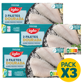 Filetes De Dourada Asc Ultracongelada Iglo