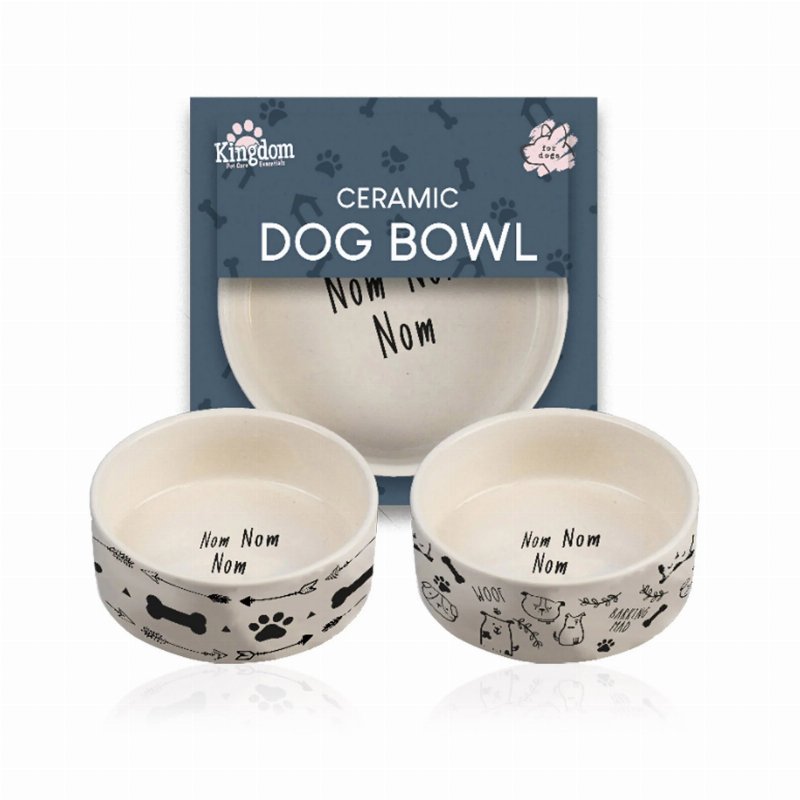 Comedouro Para Cão Em Cerâmica 13 Cm